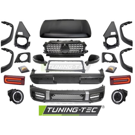 Kit de carrosserie sport 464 look pour MERCEDES G-KLASA 90-18 W463 Kit de carrosserie sport 464 look pour MERCEDES G-KLASA 90-18 W463
