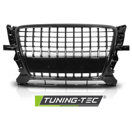 Grille Sport Noir Brillant compatible AUDI Q5 08-09.12 Grille Sport Noir Brillant compatible AUDI Q5 08-09.12