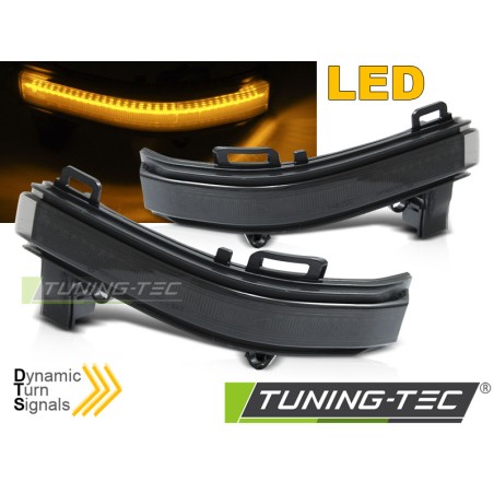 Clignotant latéral dans le rétroviseur LED fumé séquentiel pour VW Crafter 2017- Clignotant latéral dans le rétroviseur LED fumé séquentiel pour VW Crafter 2017-