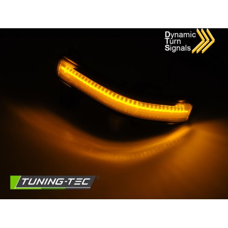 Clignotant latéral dans le rétroviseur LED fumé séquentiel pour VW Crafter 2017- Clignotant latéral dans le rétroviseur LED fumé séquentiel pour VW Crafter 2017-