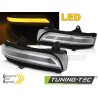 Clignotant latéral dans le rétroviseur LED blanc séquentiel pour TOYOTA LAND CRUISER 150 09- Clignotant latéral dans le rétroviseur LED blanc séquentiel pour TOYOTA LAND CRUISER 150 09-