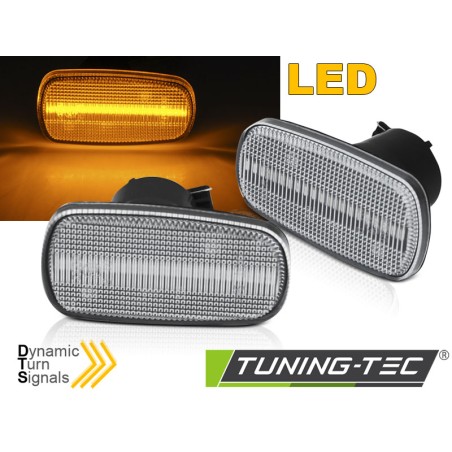 Clignotant latéral LED blanc séquentiel pour TOYOTA LAND CRUISER 120 03-09 Clignotant latéral LED blanc séquentiel pour TOYOTA LAND CRUISER 120 03-09