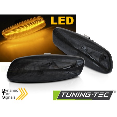 Clignotant latéral dans le rétroviseur LED fumé séquentiel compatible avec PEUGEOT 207 308 3008 5008 CITROEN C3 C4 C5 Clignotant latéral dans le rétroviseur LED fumé séquentiel compatible avec PEUGEOT 207 308 3008 5008 CITROEN C3 C4 C5