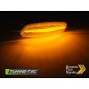 Clignotant latéral dans le rétroviseur LED fumé séquentiel compatible avec PEUGEOT 207 308 3008 5008 CITROEN C3 C4 C5 Clignotant latéral dans le rétroviseur LED fumé séquentiel compatible avec PEUGEOT 207 308 3008 5008 CITROEN C3 C4 C5