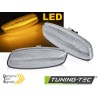 Clignotant latéral séquentiel dans le rétroviseur LED blanc compatible avec PEUGEOT 207 308 3008 5008 CITROEN C3 C4 C5 Clignotant latéral séquentiel dans le rétroviseur LED blanc compatible avec PEUGEOT 207 308 3008 5008 CITROEN C3 C4 C5