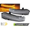 Clignotant latéral dans le rétroviseur LED blanc séquentiel pour MERCEDES W203 T203 CL203 00-07 Clignotant latéral dans le rétroviseur LED blanc séquentiel pour MERCEDES W203 T203 CL203 00-07