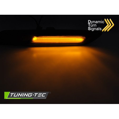 Clignotant latéral fumée noire séquentiel compatible BMW F10/F11 10-13 Clignotant latéral fumée noire séquentiel compatible BMW F10/F11 10-13
