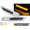 Clignotant latéral séquentiel fumé argenté compatible BMW F10/F11 10-13 Clignotant latéral séquentiel fumé argenté compatible BMW F10/F11 10-13