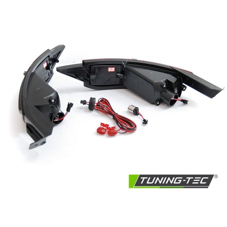 Feux antibrouillard LED fumés pour Ford Fiesta MK7 08-16 Feux antibrouillard LED fumés pour Ford Fiesta MK7 08-16