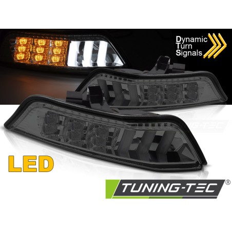 FEU AVANT FUMÉ LED SÉQUENTIEL pour FORD MUSTANG 15-17 FEU AVANT FUMÉ LED SÉQUENTIEL pour FORD MUSTANG 15-17