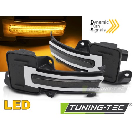 Clignotant latéral dans le rétroviseur LED séquentiel fumé pour HONDA CIVIC X 16-21 Clignotant latéral dans le rétroviseur LED séquentiel fumé pour HONDA CIVIC X 16-21