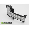 Clignotant latéral séquentiel dans le rétroviseur LED blanc pour HONDA CIVIC X 16-21 Clignotant latéral séquentiel dans le rétroviseur LED blanc pour HONDA CIVIC X 16-21