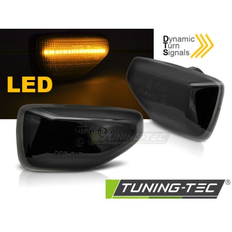 DACIA DUSTER / LOGAN / SANDERO FUMÉ SÉQUENTIEL LED DACIA DUSTER / LOGAN / SANDERO FUMÉ SÉQUENTIEL LED