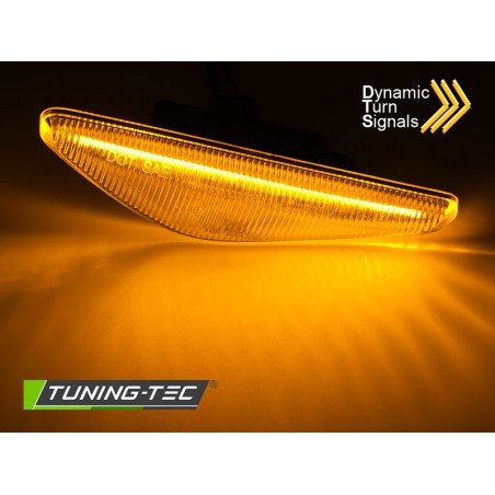 Clignotant latéral chromé LED séquentiel pour BMW E46 Coupé 03-06