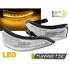 Clignotant latéral dans le rétroviseur LED blanc compatible TOYOTA YARIS III 11-19 Clignotant latéral dans le rétroviseur LED blanc compatible TOYOTA YARIS III 11-19