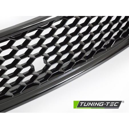 Grille Sport Noir Brillant pour AUDI A4 (B6) Sport 10.00-10.04 Grille Sport Noir Brillant pour AUDI A4 (B6) Sport 10.00-10.04
