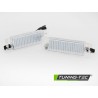Lumières LED de plaque d'immatriculation compatibles avec ALFA ROMEO 147 156 159 166 GT SPIDER Lumières LED de plaque d'immatriculation compatibles avec ALFA ROMEO 147 156 159 166 GT SPIDER