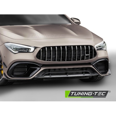 Pare-chocs avant sport style chrome PDC pour MERCEDES CLA W118 19-23