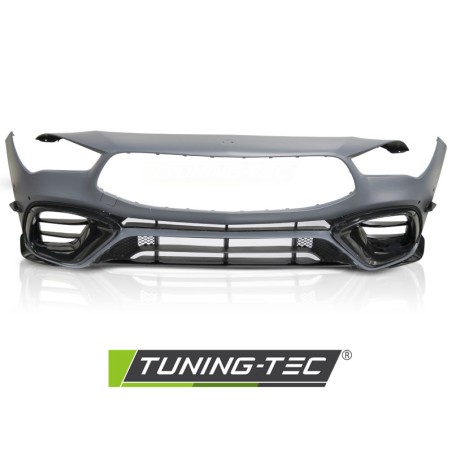 Pare-chocs avant sport style noir PDC compatible MERCEDES CLA W118 19- Pare-chocs avant sport style noir PDC compatible MERCEDES CLA W118 19-