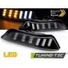 Clignotant avant séquentiel noir pour FORD MUSTANG 15-17 Clignotant avant séquentiel noir pour FORD MUSTANG 15-17