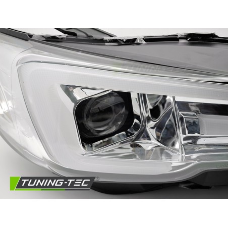 Phares LED DRL Chrome pour SUBARU WRX 14-22 Phares LED DRL Chrome pour SUBARU WRX 14-22
