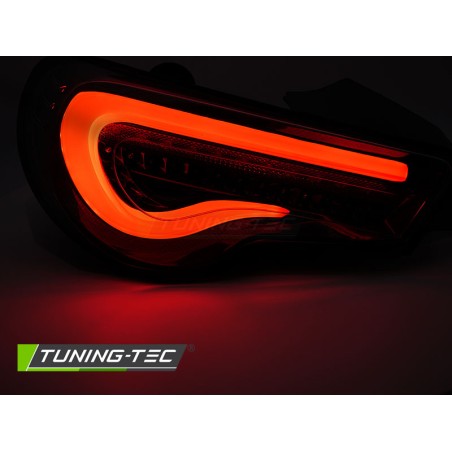 TOYOTA GT86 12-21 LED BAR ROUGE BLANC SÉQUENTIEL