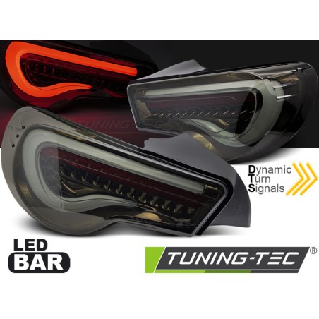 TOYOTA GT86 12-21 LED BAR FUMÉ SÉQUENTIEL