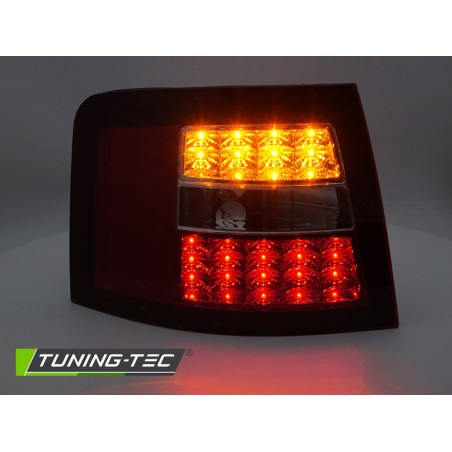 Feux arrière LED rouge fumé pour AUDI A6 05.97-05.04 AVANT Feux arrière LED rouge fumé pour AUDI A6 05.97-05.04 AVANT