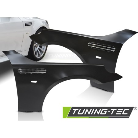 Ailes style sport avec évent latéral pour BMW E60 E61 03-10 Ailes style sport avec évent latéral pour BMW E60 E61 03-10