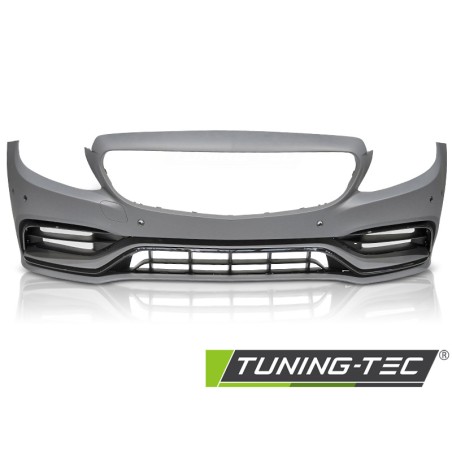 Pare-chocs avant sport noir compatible MERCEDES W205 18- Pare-chocs avant sport noir compatible MERCEDES W205 18-
