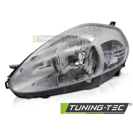 Phare chromé côté gauche TYC compatible FIAT GRANDE PUNTO 05-08 Phare chromé côté gauche TYC compatible FIAT GRANDE PUNTO 05-08