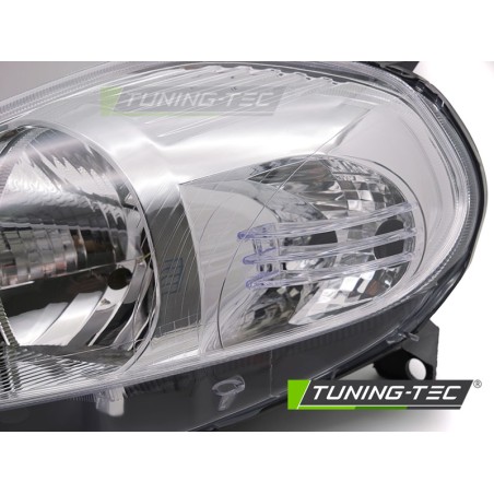 Phare chromé côté gauche TYC compatible FIAT GRANDE PUNTO 05-08 Phare chromé côté gauche TYC compatible FIAT GRANDE PUNTO 05-08
