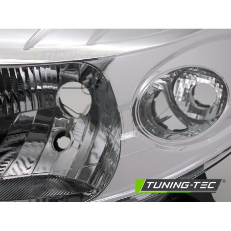 Phare chromé côté gauche TYC pour DACIA SANDERO 08-12