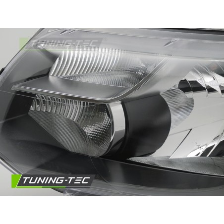 Phare noir côté gauche TYC pour VW T5 10-15 Phare noir côté gauche TYC pour VW T5 10-15