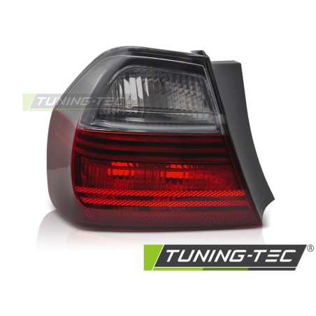 Feu arrière rouge fumé côté gauche TYC compatible BMW E90 05-08