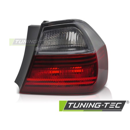 Feu arrière rouge fumé côté droit TYC compatible BMW E90 05-08 Feu arrière rouge fumé côté droit TYC compatible BMW E90 05-08