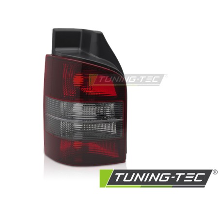 Feu arrière rouge fumé côté gauche TYC compatible VW T5 03-09 Feu arrière rouge fumé côté gauche TYC compatible VW T5 03-09