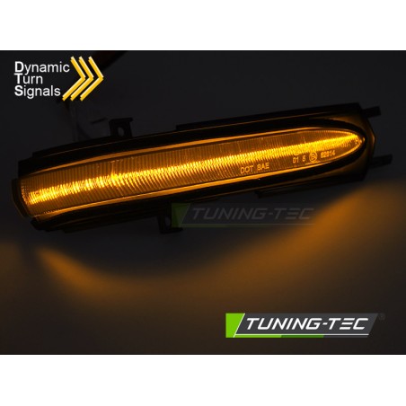 Clignotant latéral dans le rétroviseur LED fumé séquentiel pour HONDA CIVIC 04-06 ACCORD 02-08 Clignotant latéral dans le rétroviseur LED fumé séquentiel pour HONDA CIVIC 04-06 ACCORD 02-08