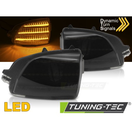 Clignotant latéral dans le rétroviseur LED fumé compatible VOLVO XC70 XC90 06-14 Clignotant latéral dans le rétroviseur LED fumé compatible VOLVO XC70 XC90 06-14