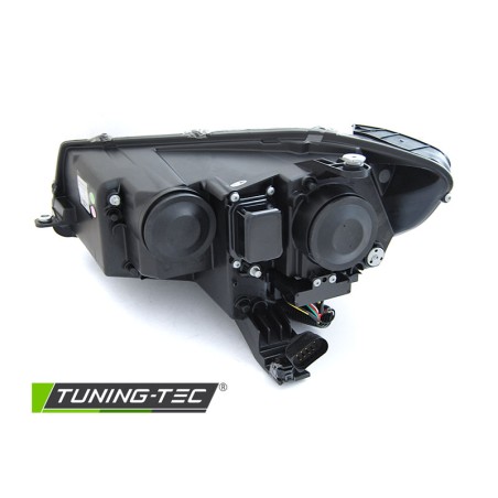 Phares avant LED TUBE LIGHT noir DRL séquentiel pour VW Caddy 20- Phares avant LED TUBE LIGHT noir DRL séquentiel pour VW Caddy 20-
