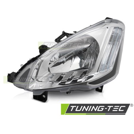 Phare chromé côté gauche TYC pour CITROEN BERLINGO 12-18 Phare chromé côté gauche TYC pour CITROEN BERLINGO 12-18
