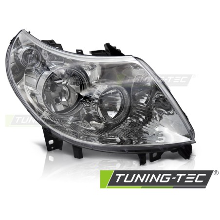 Phare chromé côté droit TYC compatible DUCATO / BOXER / JUMPER 10-14 Phare chromé côté droit TYC compatible DUCATO / BOXER / JUMPER 10-14