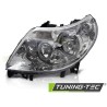 Phare chromé côté gauche TYC compatible avec DUCATO / BOXER / JUMPER 06-10 Phare chromé côté gauche TYC compatible avec DUCATO / BOXER / JUMPER 06-10