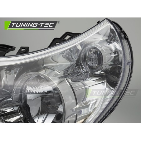 Phare chromé côté gauche TYC compatible avec DUCATO / BOXER / JUMPER 06-10 Phare chromé côté gauche TYC compatible avec DUCATO / BOXER / JUMPER 06-10
