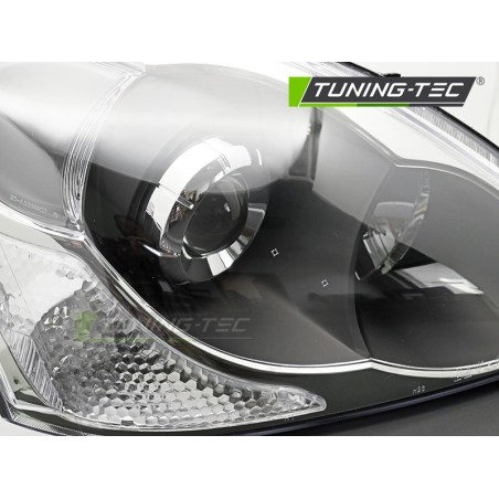 Phare noir côté droit TYC pour HONDA CIVIC 03-06 HATCHBACK Phare noir côté droit TYC pour HONDA CIVIC 03-06 HATCHBACK