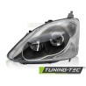 Phare noir côté gauche TYC pour HONDA CIVIC 03-06 HATCHBACK Phare noir côté gauche TYC pour HONDA CIVIC 03-06 HATCHBACK