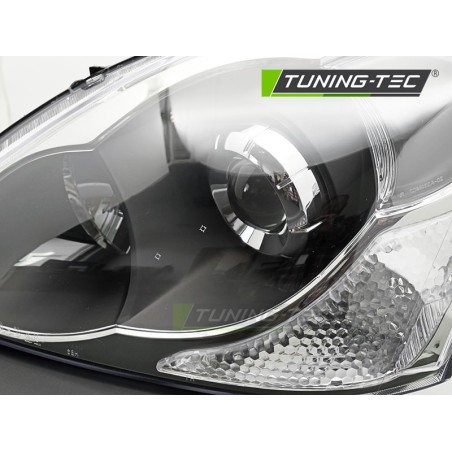 Phare noir côté gauche TYC pour HONDA CIVIC 03-06 HATCHBACK Phare noir côté gauche TYC pour HONDA CIVIC 03-06 HATCHBACK