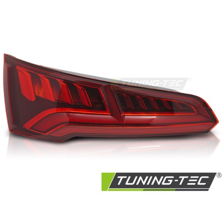 Feu arrière LED côté gauche TYC pour AUDI Q5 II 16-20 Feu arrière LED côté gauche TYC pour AUDI Q5 II 16-20