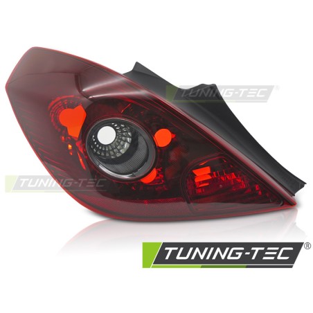 Feu arrière rouge fumé sport côté gauche TYC pour OPEL CORSA D 06-11 3D Feu arrière rouge fumé sport côté gauche TYC pour OPEL CORSA D 06-11 3D