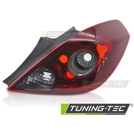 Feu arrière rouge fumé sport côté droit TYC pour OPEL CORSA D 06-11 3D Feu arrière rouge fumé sport côté droit TYC pour OPEL CORSA D 06-11 3D